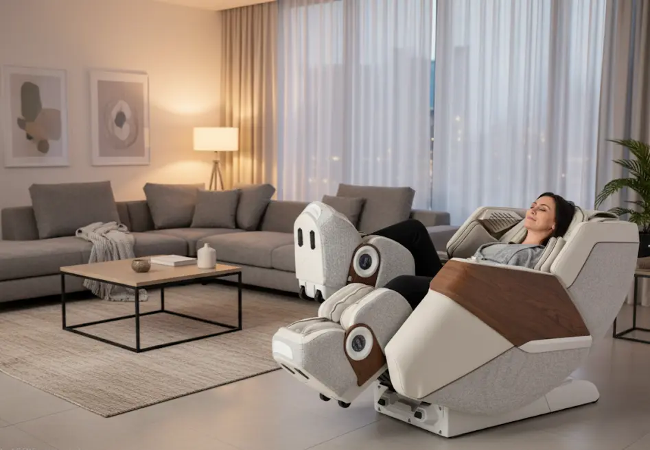 Genesis Eclipse Massagesessel: 4D-Massage, Zero Gravity & Wohlbefinden für die ganze Familie